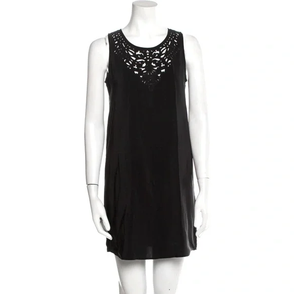joie black silk dress Joie Women's Marcy Silk Dress - Black - Size S